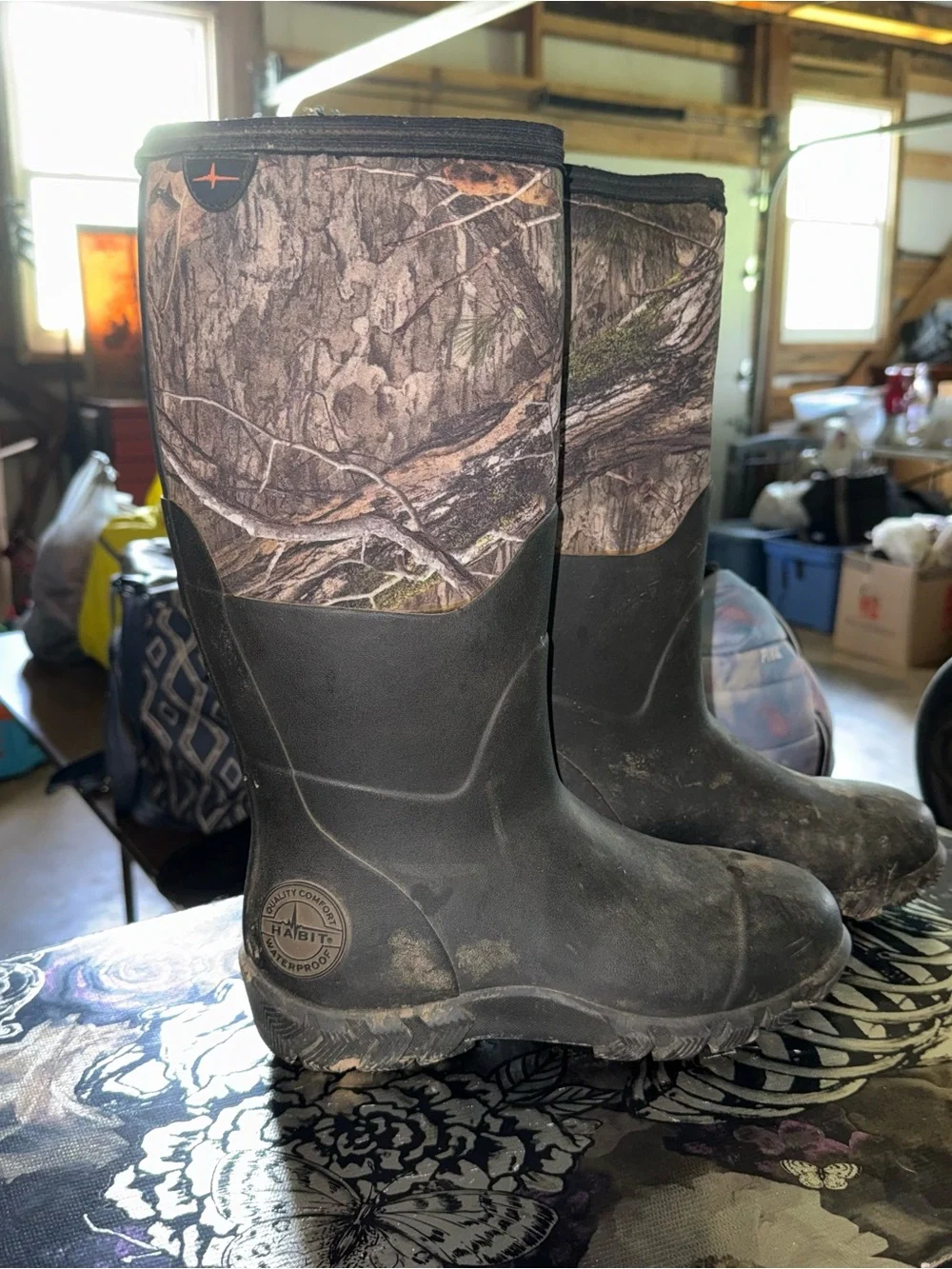 Habit mens waterproof rain winter boots 7